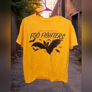 Yellow Foo Fighters Graphic Tee